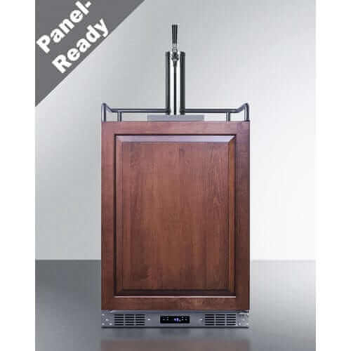 24 Inch Wide Built-In Kegerator (Panel Not Included)