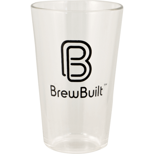 BrewBuilt™ Pint Glass - 16 oz.