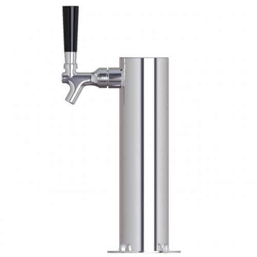 Discover the Ultimate in Draft Dispensing: The American Style Cylinder 1 Tap, Chrome, Air Tower!