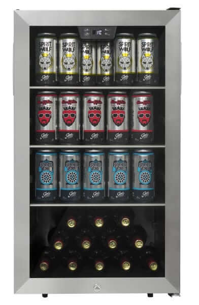 4.5 cu. ft. Free-Standing Beverage Center in Stainless Steel