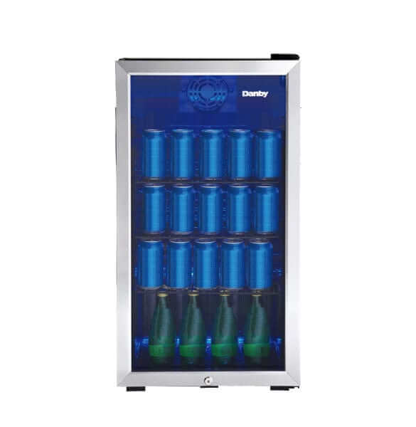 3.1 cu. ft. Free-Standing Beverage Center in Stainless Steel