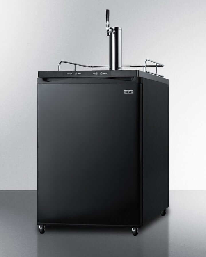 24 Inch Wide Kegerator with Digital Thermostat