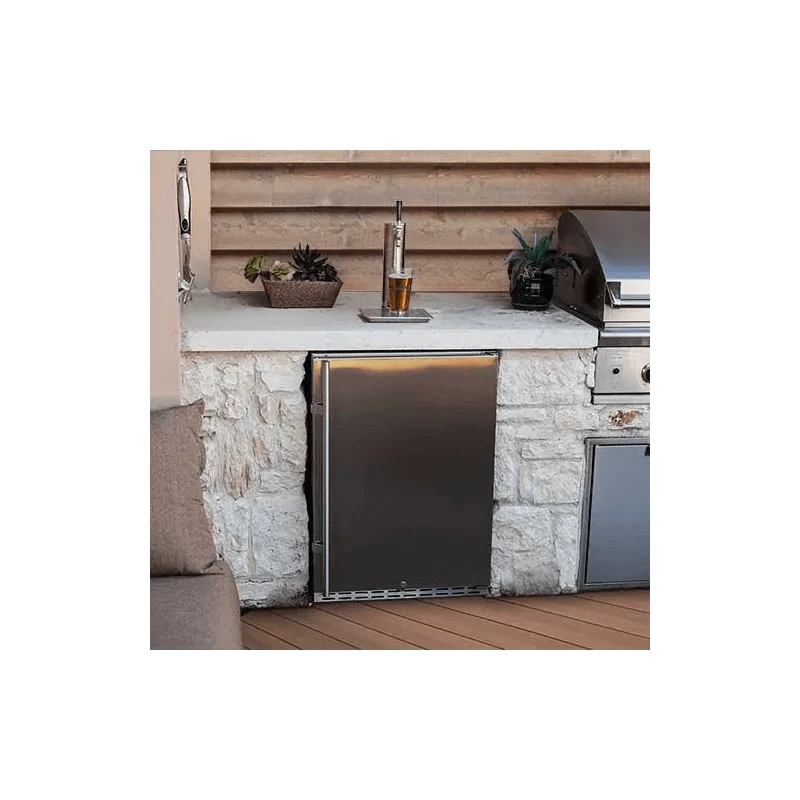 Full Size Built-In Outdoor Kegerator with 1 Tap Faucet